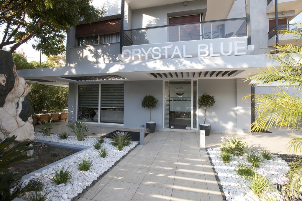 The Crystal Blue Hotel Athena Bagian luar foto