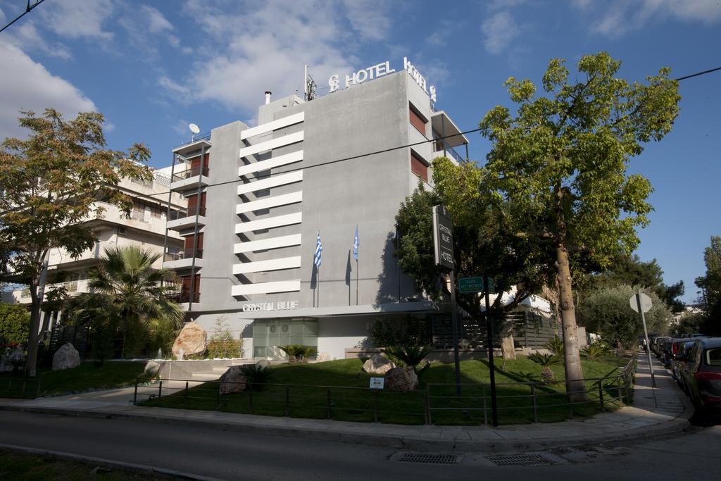 The Crystal Blue Hotel Athena Bagian luar foto